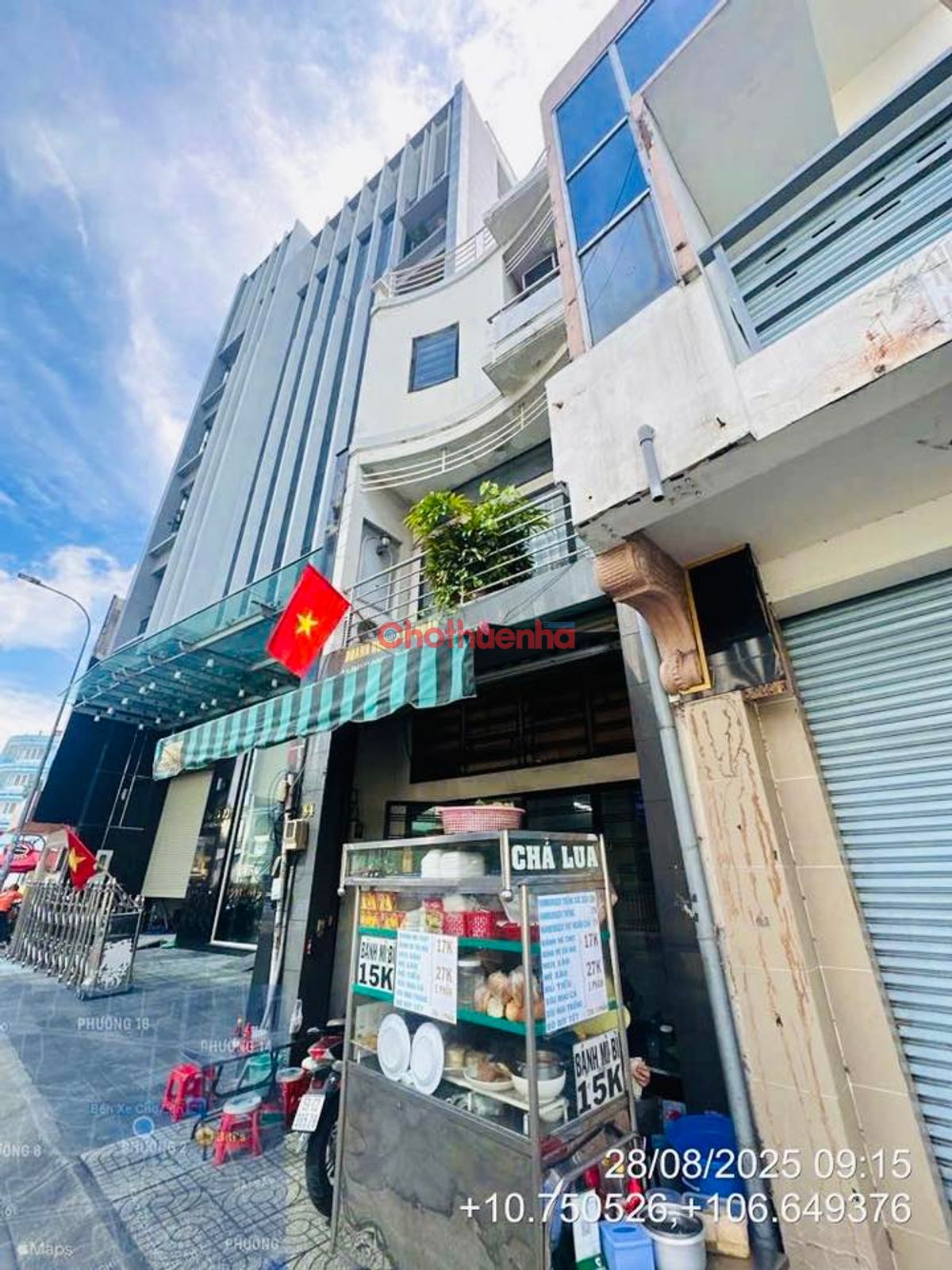 CHO THUÊ NHÀ NGUYÊN CĂN – MẶT TIỀN PHẠM ĐÌNH HỔ, P.2, Q.6