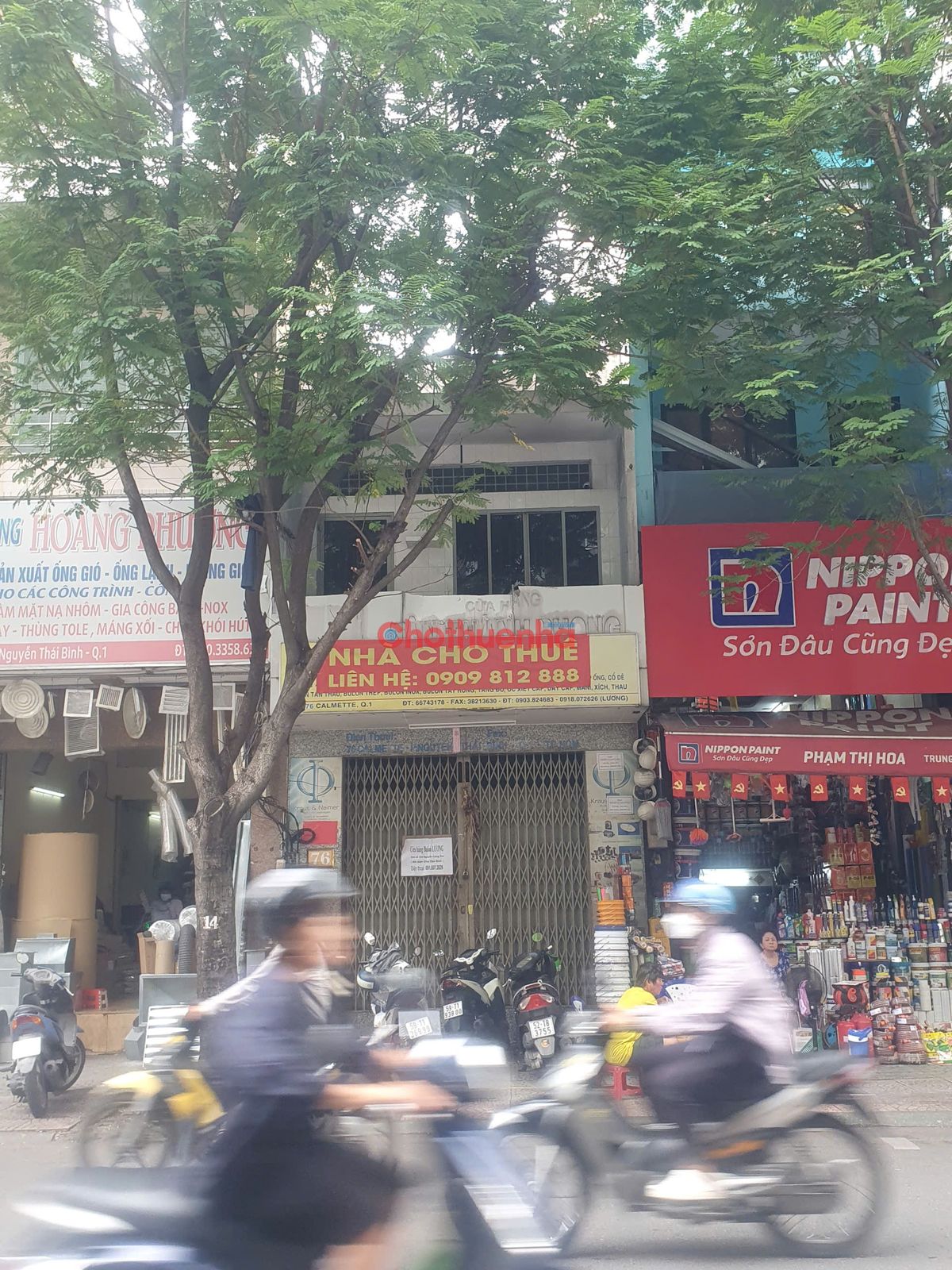 - CHO THUÊ NHÀ MẶT TIỀN CALMETTE, P. NGUYỄN THÁI BÌNH, Q.1