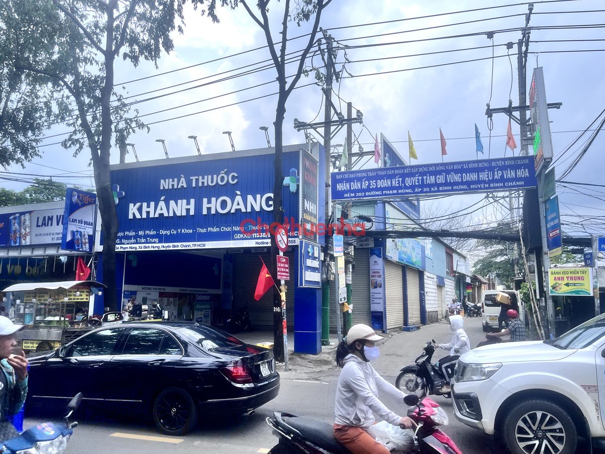 Cho thuê nhà mặt tiền Phạm Hùng Bình chánh