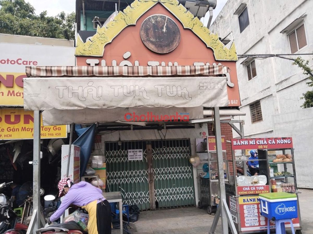 🏬 CHO THUÊ MẶT BẰNG TRỆT – NGUYỄN THÁI HỌC, P. CẦU ÔNG LÃNH, Q.1