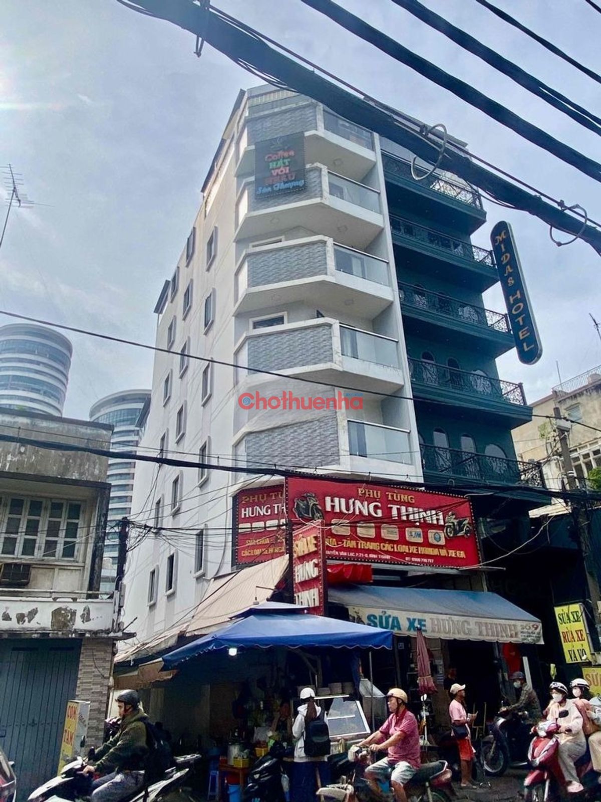 CHO THUÊ TÒA NHÀ LÀM CĂN HỘ DỊCH VỤ GẦN CẦU THỊ NGHÈ 