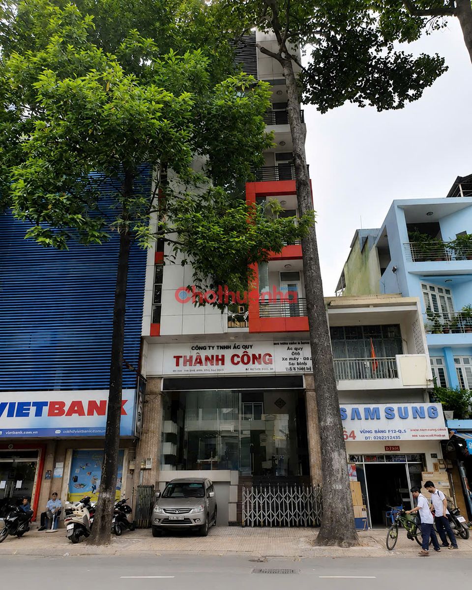 CHO THUÊ TÒA NHÀ MẶT TIỀN HỒNG BÀNG, PHƯỜNG 12, QUẬN 5