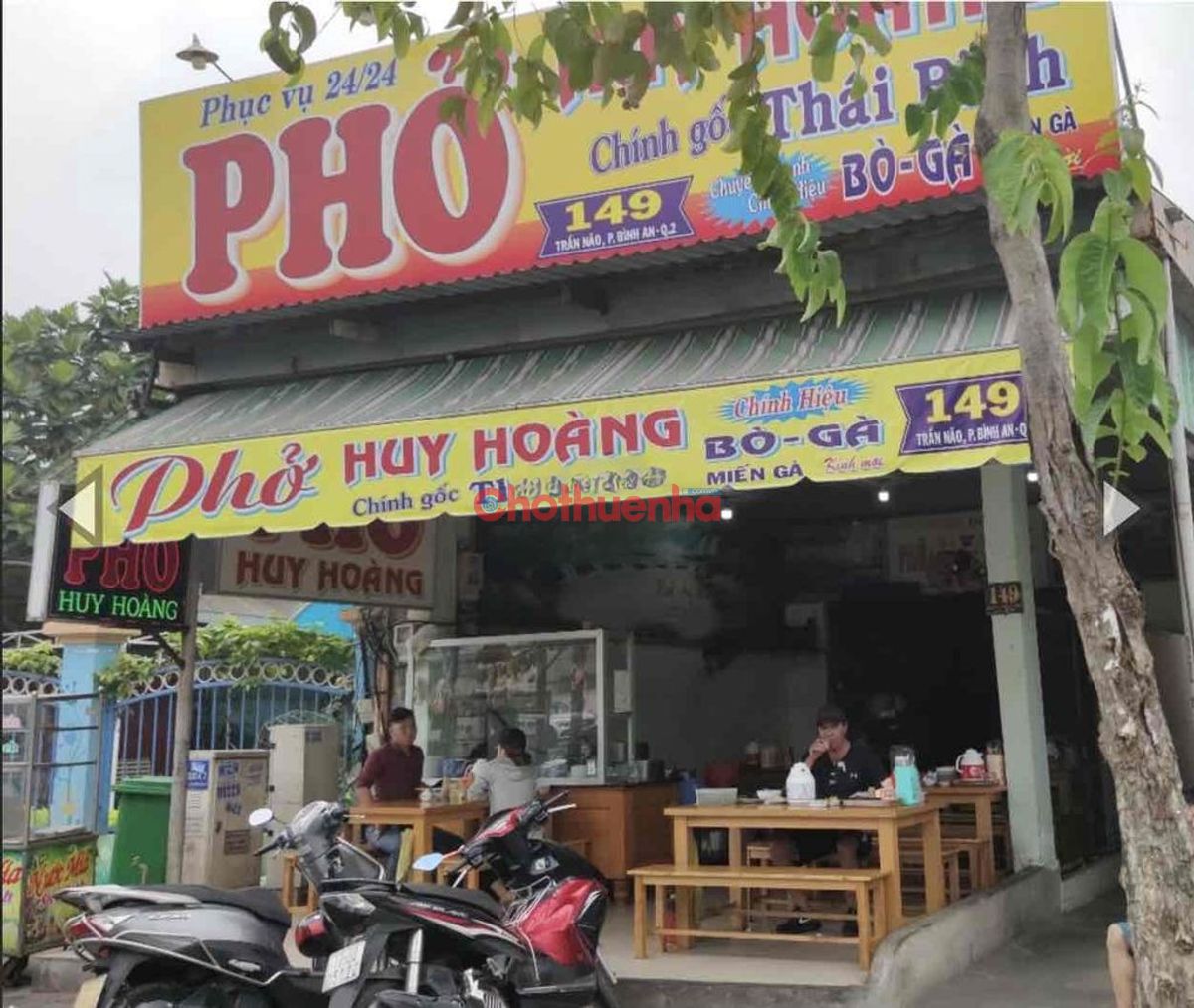 CHO THUÊ MẶT TIỀN ĐƯỜNG TRẦN NÃO 50 TRIỆU QUẬN 2