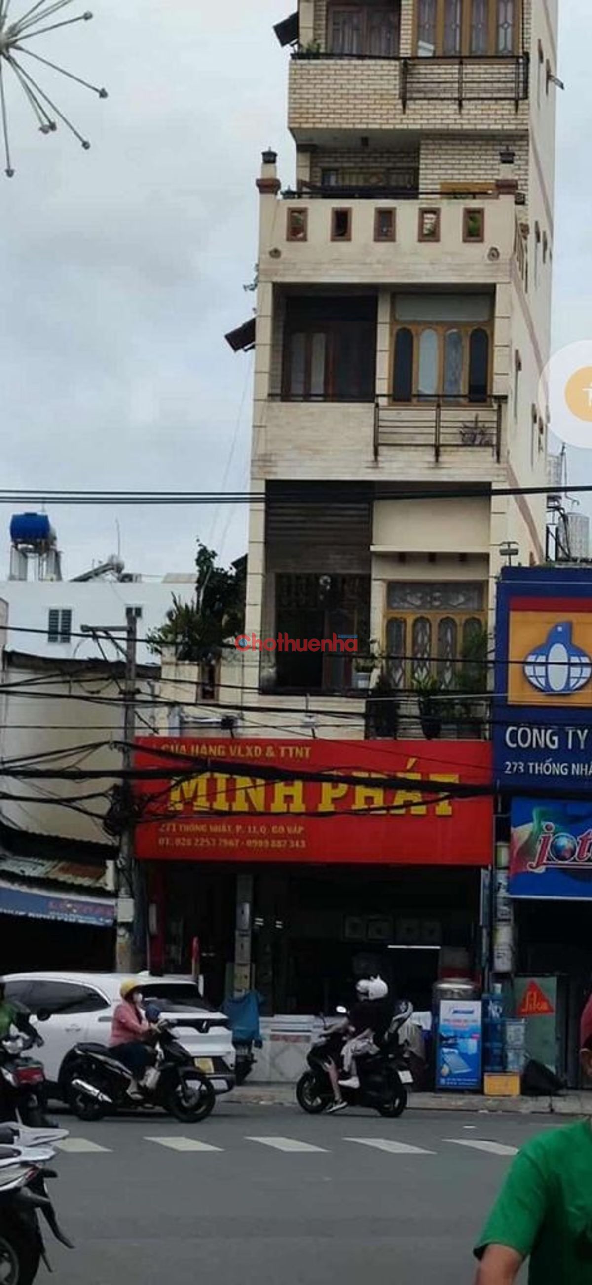 CHO THUÊ MẶT BẰNG – THỐNG NHẤT, PHƯỜNG 11, QUẬN GÒ VẤP