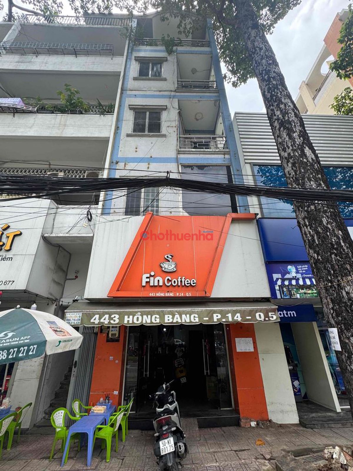 CHO THUÊ MẶT BẰNG KINH DOANH – HỒNG BÀNG, QUẬN 5