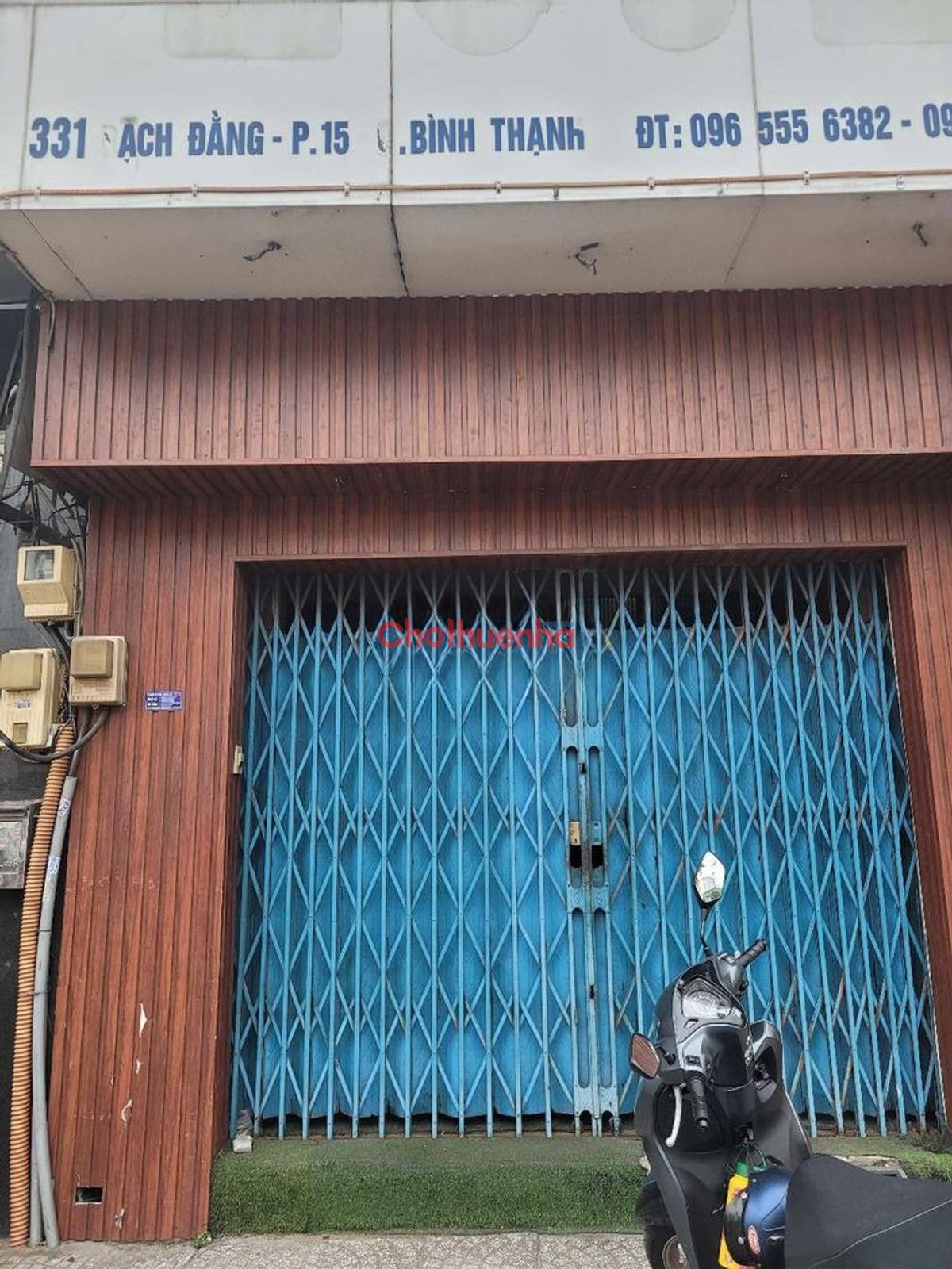 CHO THUÊ MẶT BẰNG MẶT TIỀN ĐƯỜNG BẠCH ĐẰNG, QUẬN BÌNH THẠNH.