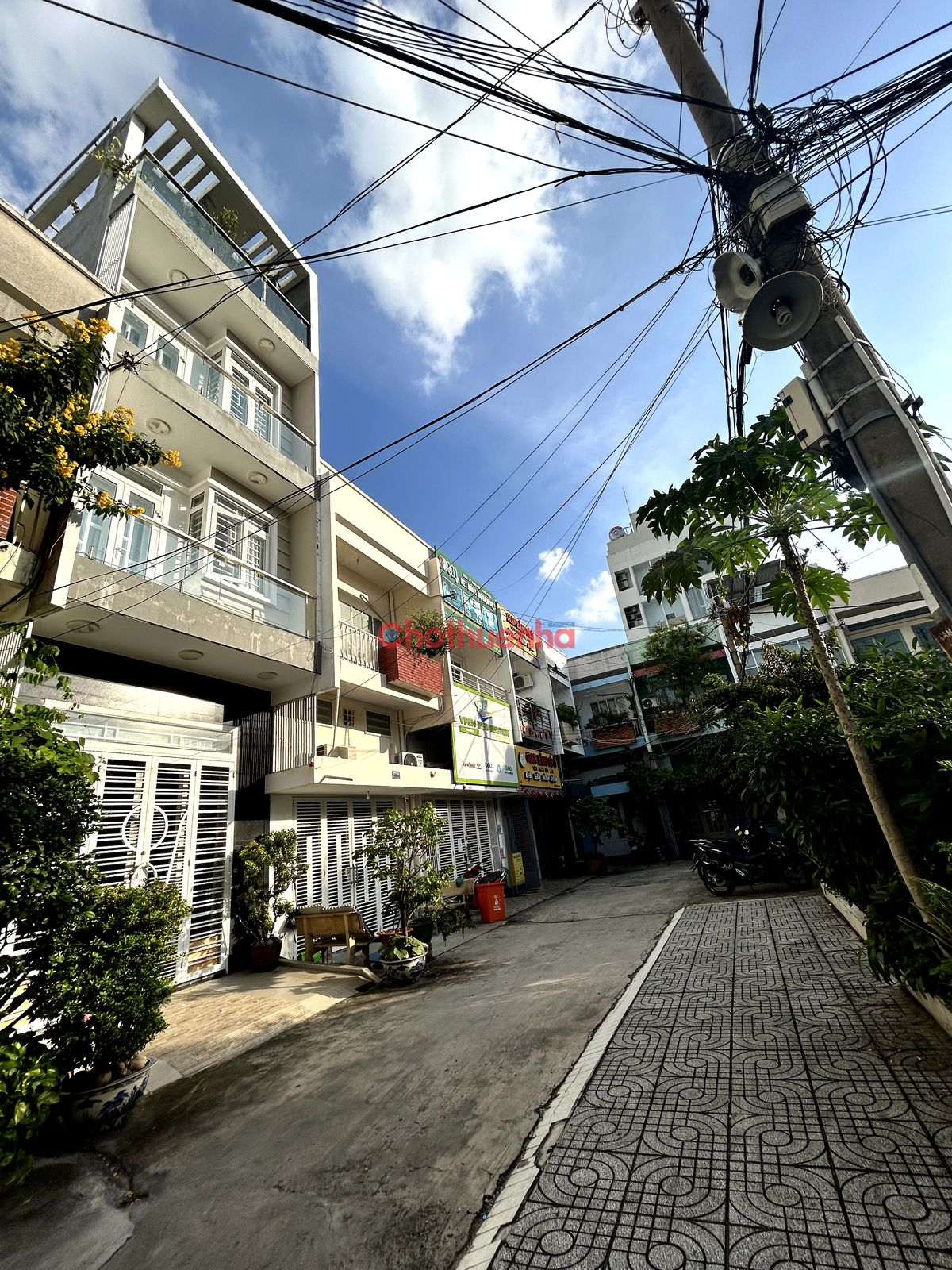 Cho thuê nhà đường CMT8, P5, Tân Bình.