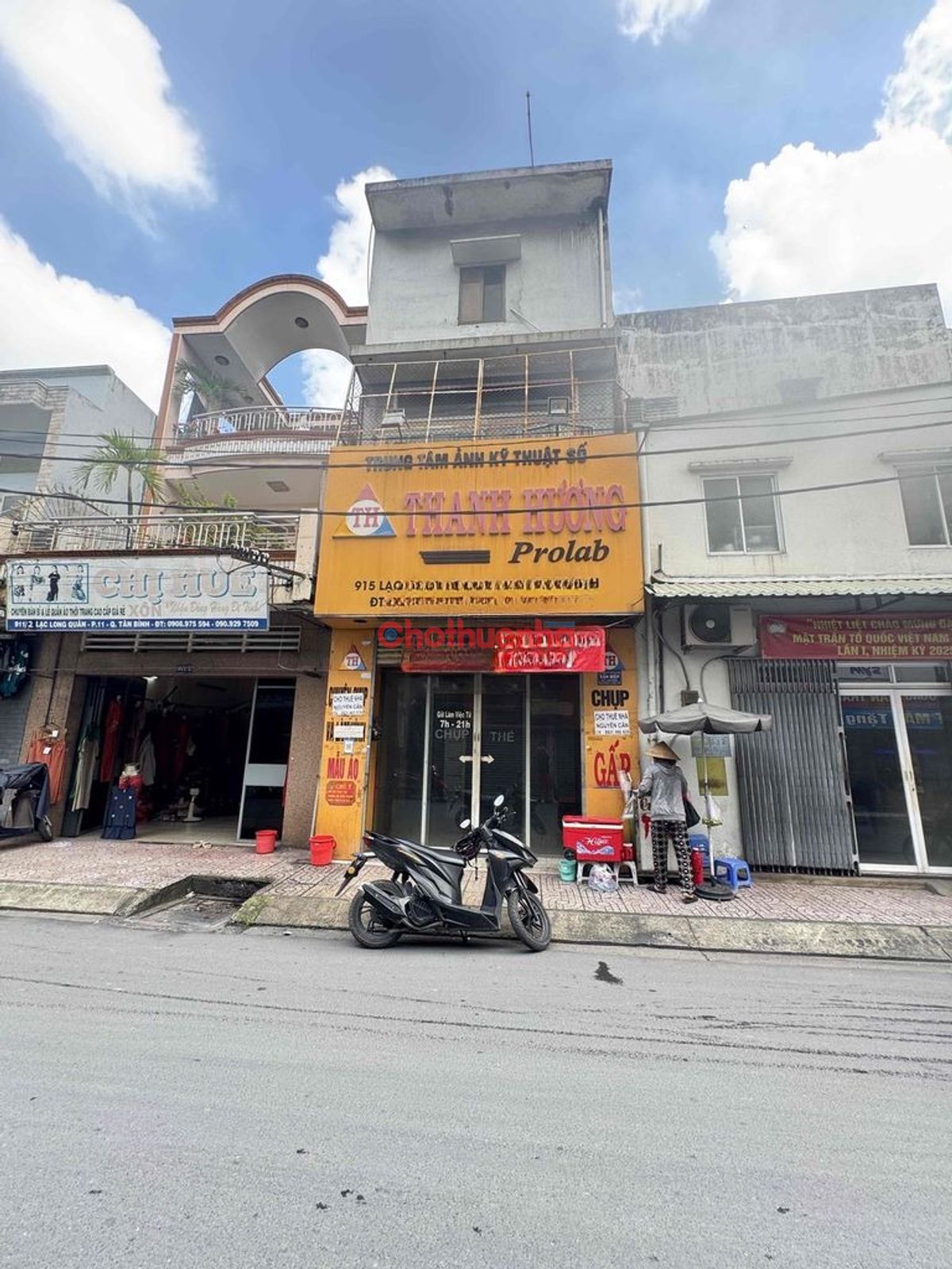 Cho thuê nhà mặt tiền đường Lạc Long Quân, Phường 11, Quận Tân Bình. phù hợp chdv