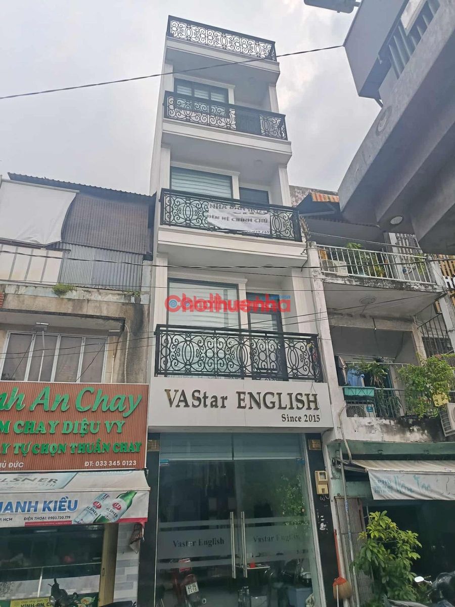 Cho thuê nhà Lê Văn Sỹ , phường 14, quận 3 - 6pn + 4wc