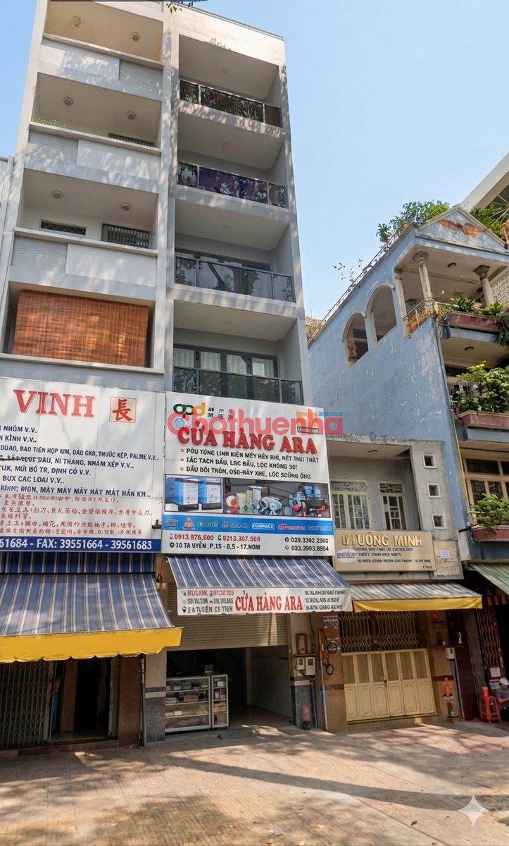🏠 Cho thuê nhà mặt tiền nguyên căn có hầm – Tạ Uyên, Quận 5
