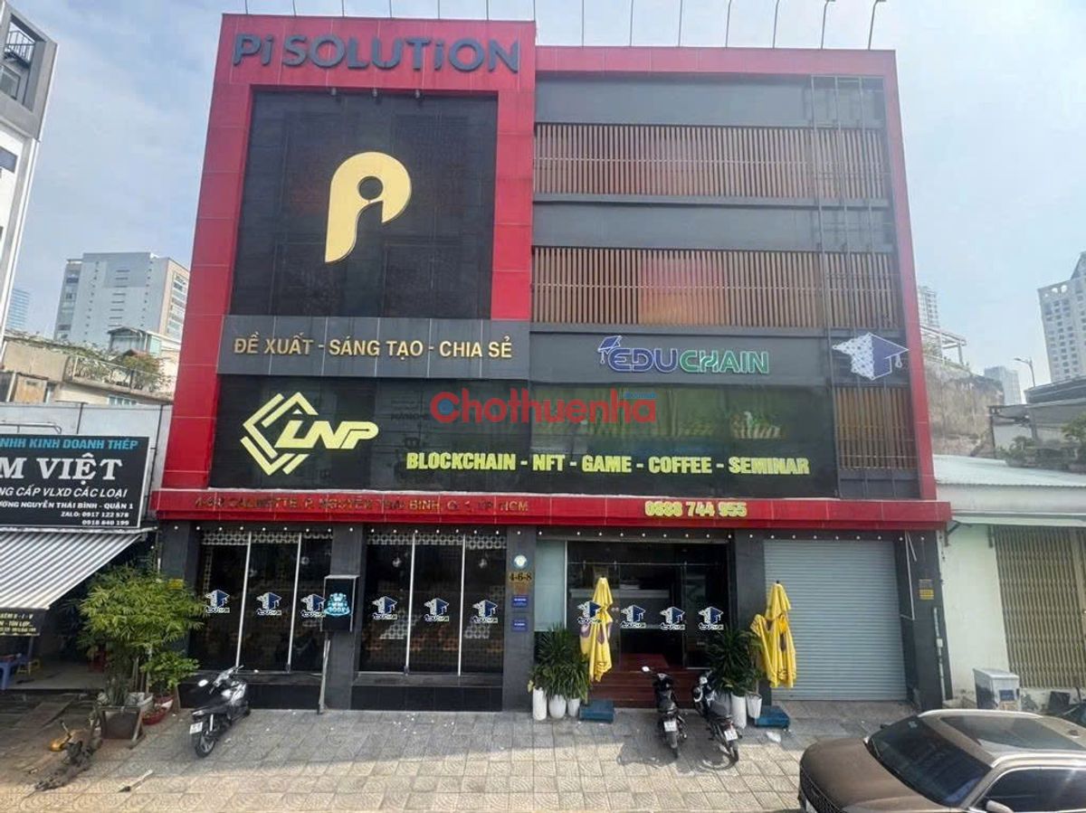 Cho thuê mặt bằng Calmette, P.Nguyễn Thái Bình, Quận 1 