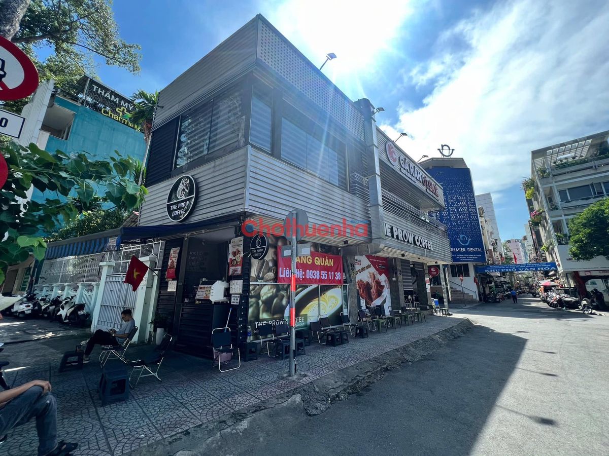 Nhà góc 2 Mặt tiền Lê Thị Riêng, Quận 1 - 4x20m - 1 Trệt 1 Lầu