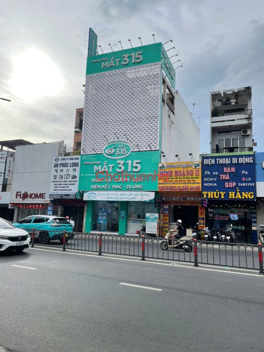 CHO THUÊ TÒA NHÀ MẶT TIỀN KINH DOANH TRUNG TÂM QUẬN TÂN BÌNH 