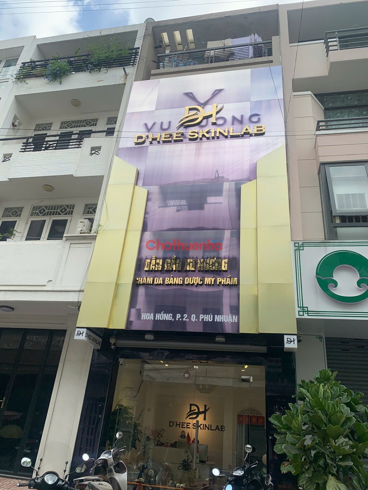 CHO THUÊ NHÀ MẶT TIỀN ĐƯỜNG HOA - KHU VIP PHAN XÍCH LONG - PHÚ NHUẬN
