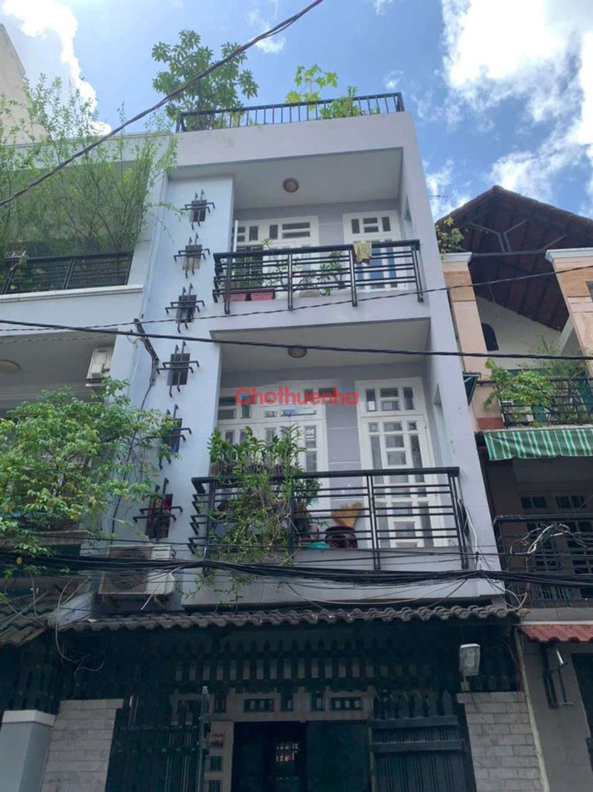 Cho thuê nhà nguyên căn đường Ba Vân, phường 14, quận Tân Bình. 
