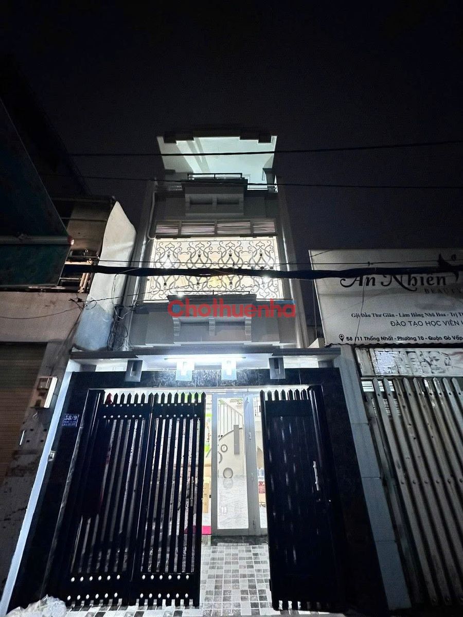 Cho thuê nhà mới đường Thống Nhất, Gò Vấp