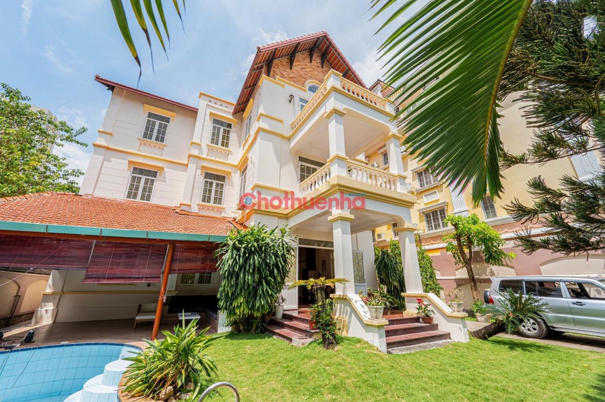 CHO THUÊ BIỆT THỰ 216 NGUYỄN VĂN HƯỞNG, THẢO ĐIỀN, QUẬN 2