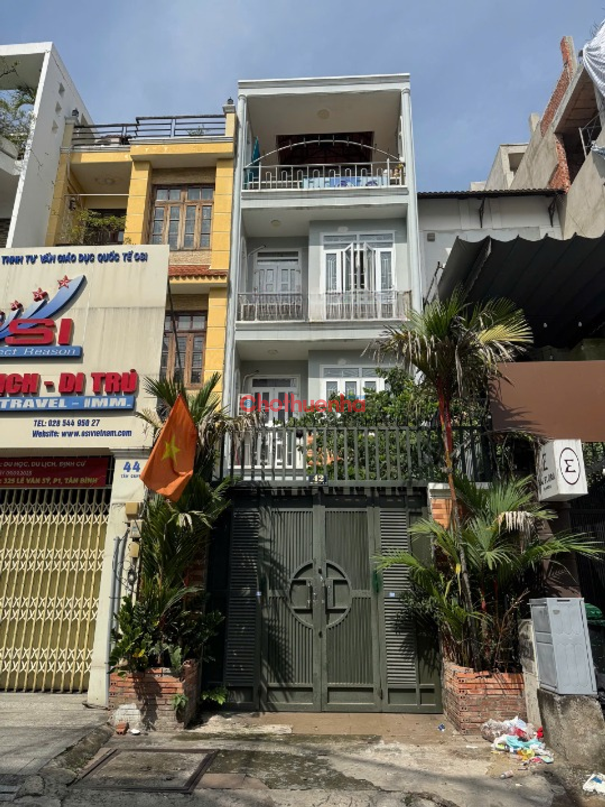 CHO THUÊ NHÀ MẶT TIỀN TÂN CANH, TÂN BÌNH - 4 Tầng - NGANG 4.5 DÀI 25M