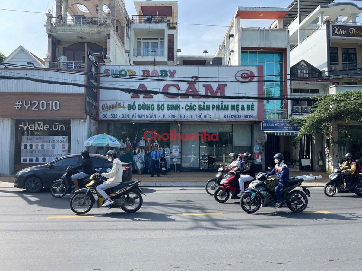 Cho thuê mặt bằng Võ Văn Ngân, Thủ Đức