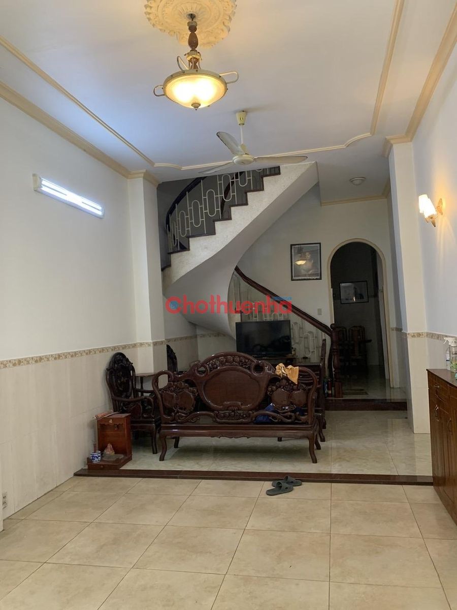 CHO THUÊ NHÀ MẶT TIỀN CƯ XÁ CHU VĂN AN - NGANG 5 - DTSD 200M2