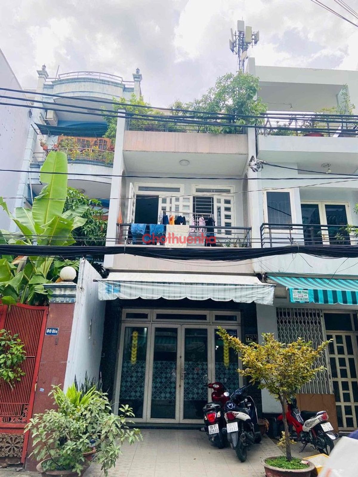 Cho thuê nhà đường Võ Thành Trang, Phường 11, Quận Tân Bình.