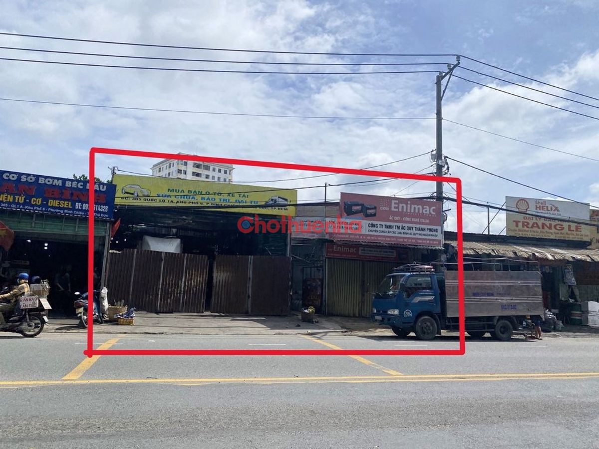 CHO THUÊ NHÀ MẶT TIỀN – QUỐC LỘ 1A, PHƯỜNG BÌNH CHIỂU, TP THỦ ĐỨC