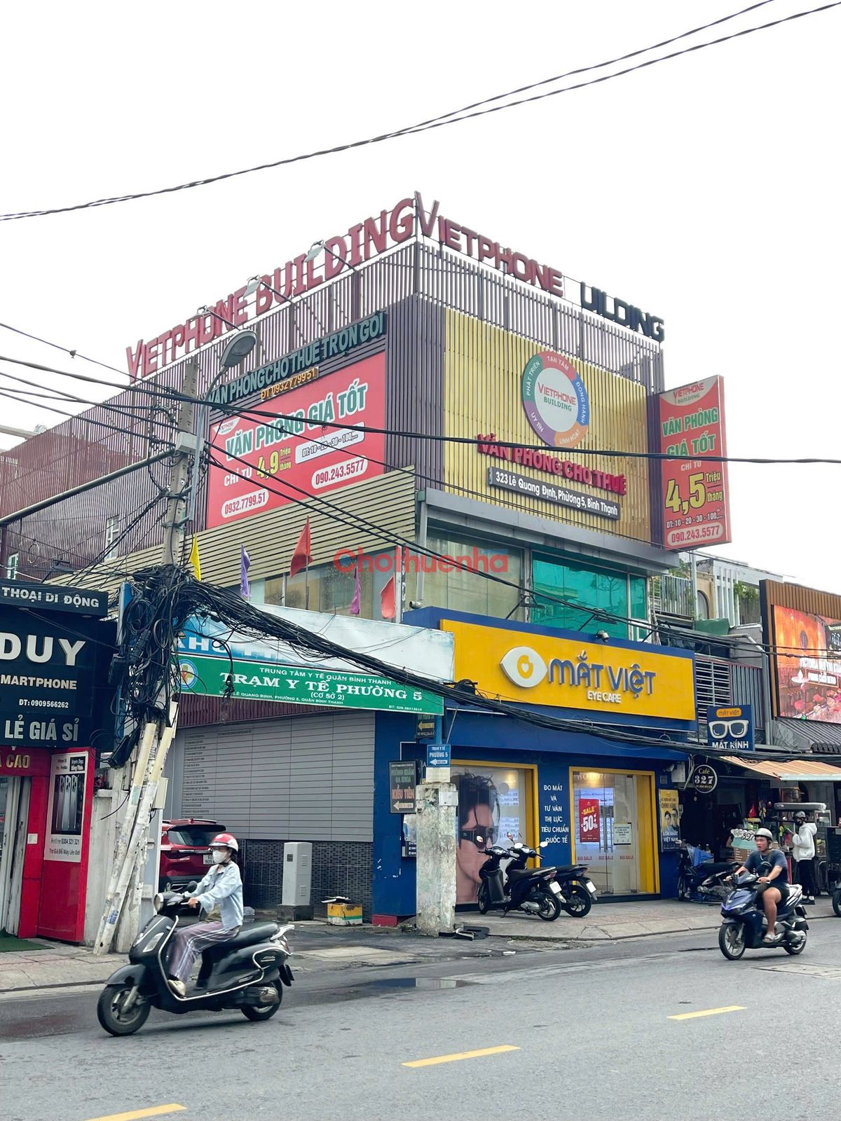 CHO THUÊ MẶT BẰNG 8M 2 MẶT TIỀN LÊ QUANG ĐỊNH (136M2), P.11, QUẬN BÌNH THẠNH