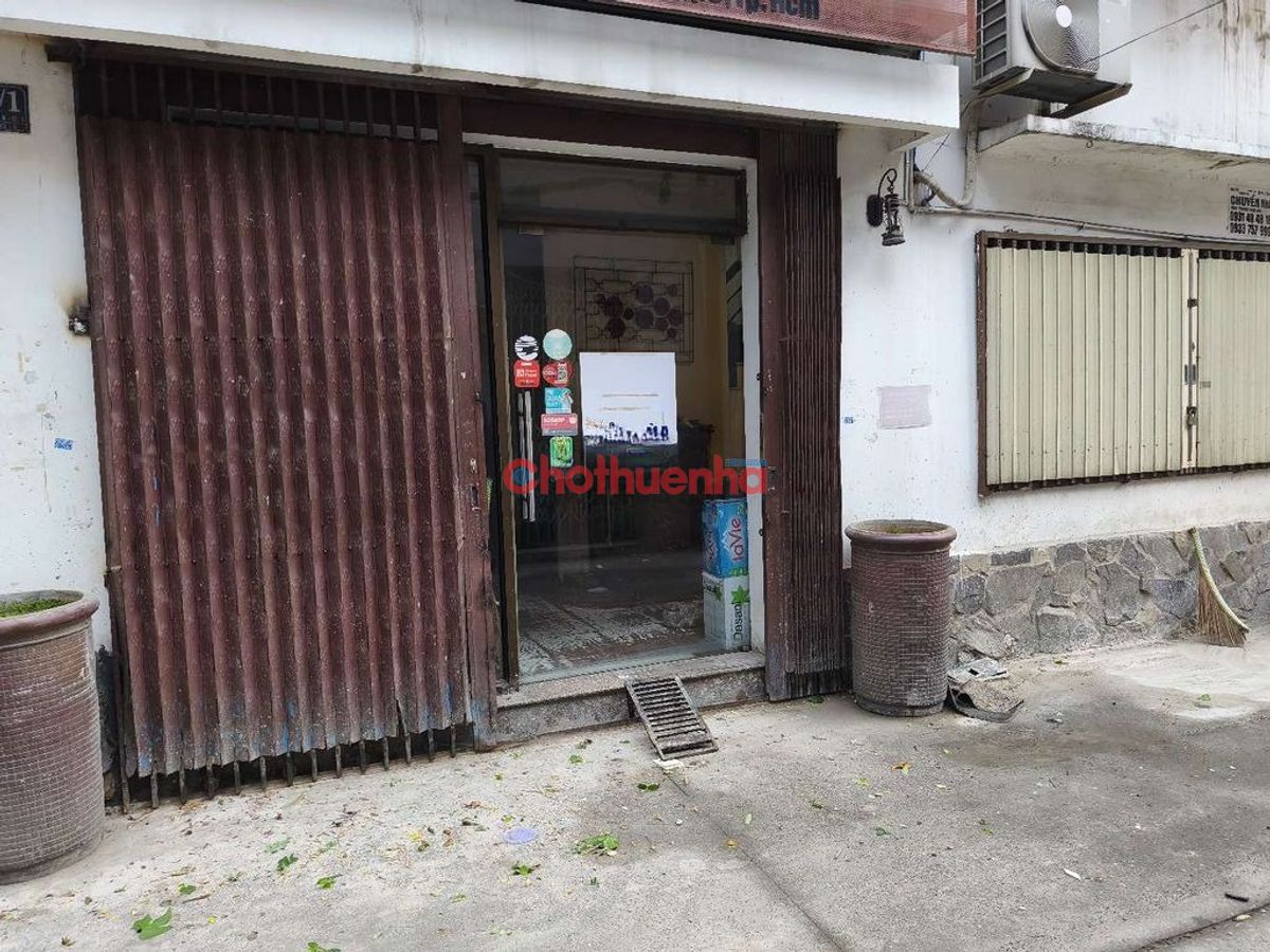 Cho thuê mặt bằng Võ Thị Sáu, Quận 3. Ngang 14m, chỉ 25 triệu/tháng.