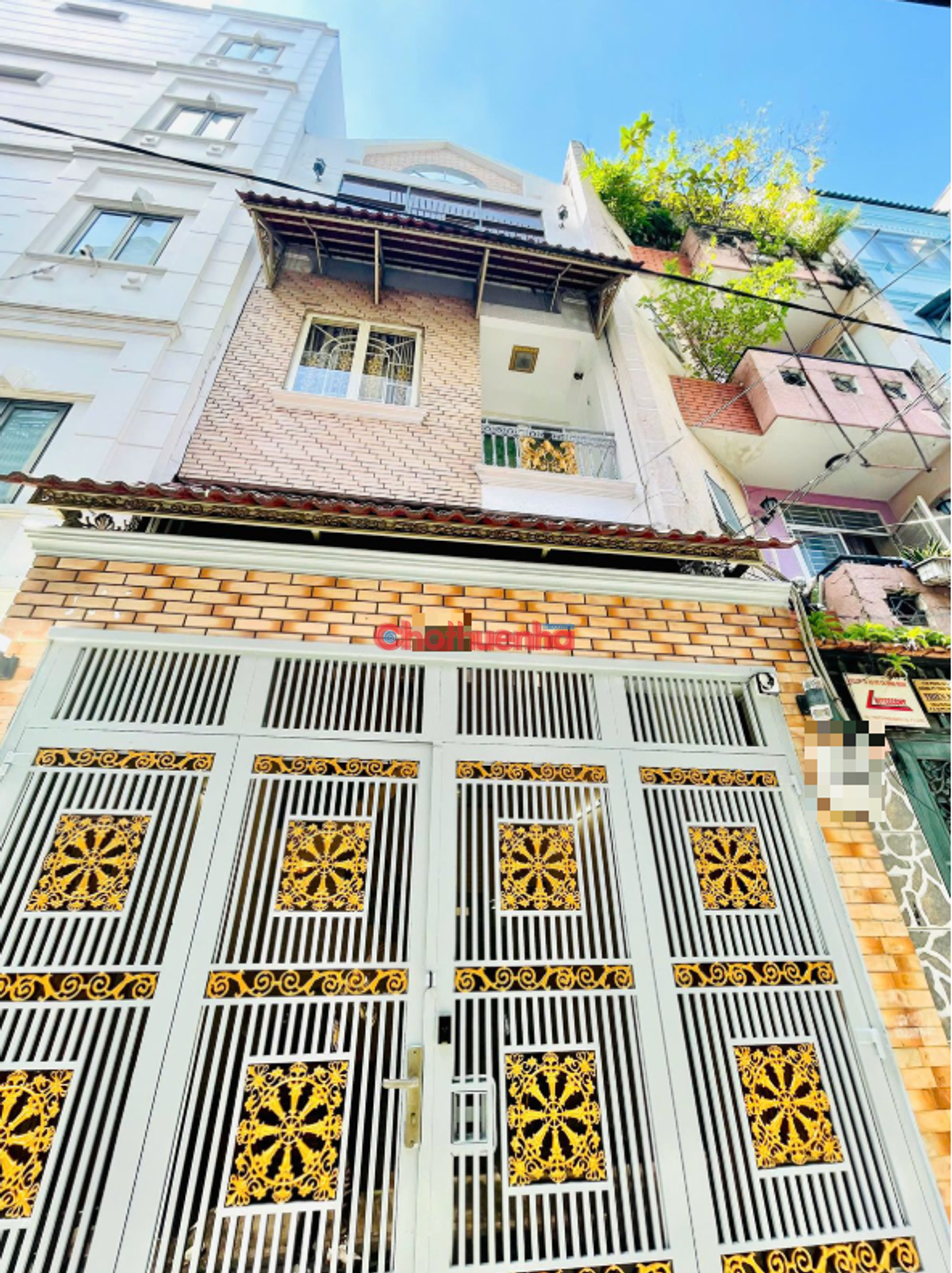 Cho thuê nhà nguyên căn Phan Đăng Lưu, P.3, Phú Nhuận - 4 Tầng, 5 Phòng, 20tr