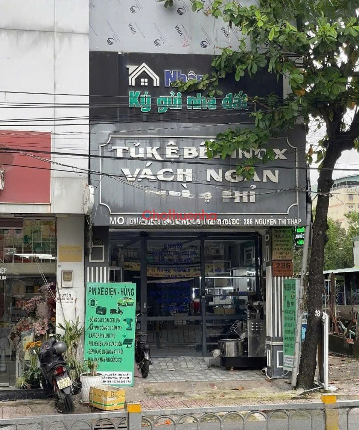 CHO THUÊ NHÀ 2 MẶT TIỀN NGUYỄN THỊ THẬP – TRUNG TÂM SẦM UẤT NHẤT QUẬN 7