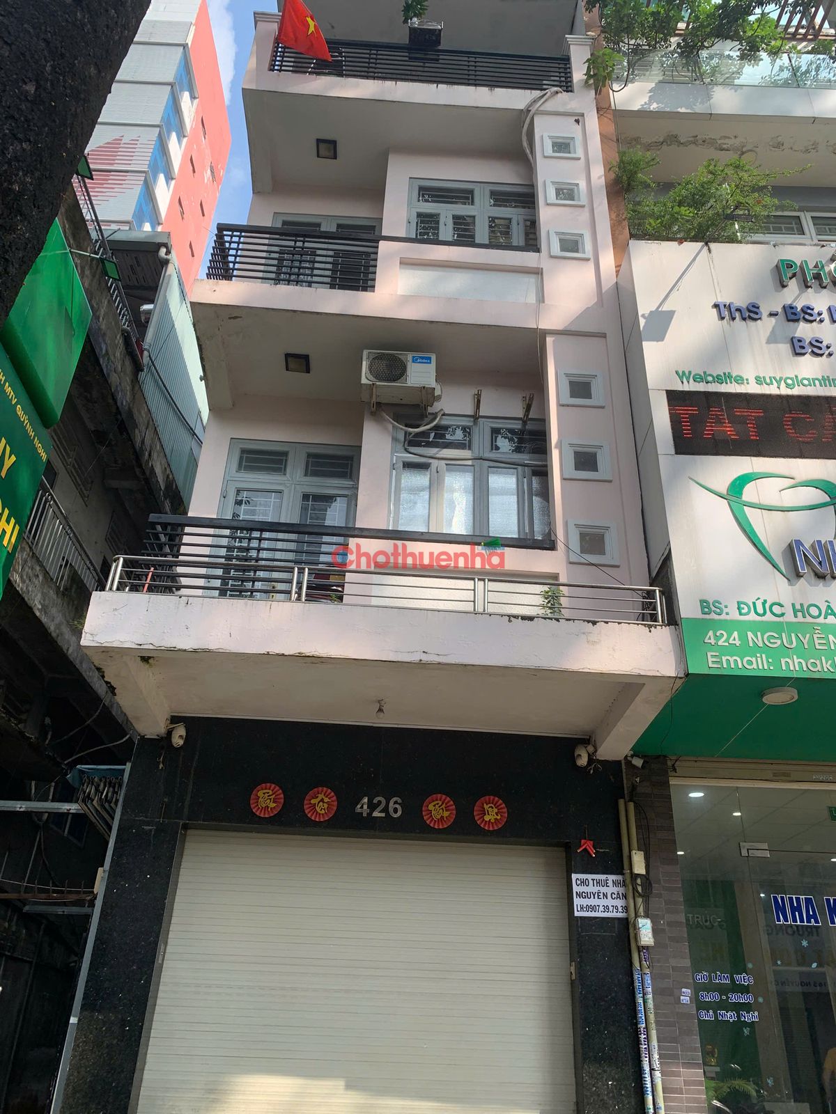 CHO THUÊ NHÀ MẶT TIỀN NGUYỄN CHÍ THANH – QUẬN 10