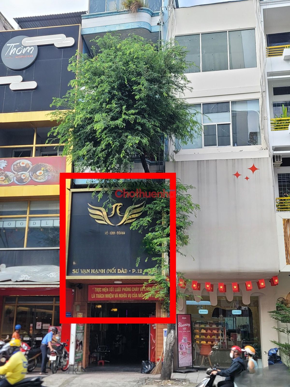 CHO THUÊ NHÀ KINH DOANH - MẶT TIỀN SƯ VẠN HẠNH, QUẬN 10 - 5 TẦNG 