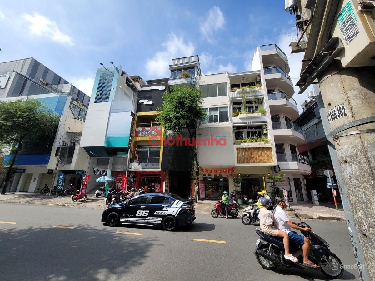 CHO THUÊ NHÀ KINH DOANH - MẶT TIỀN SƯ VẠN HẠNH, QUẬN 10 - 5 TẦNG 