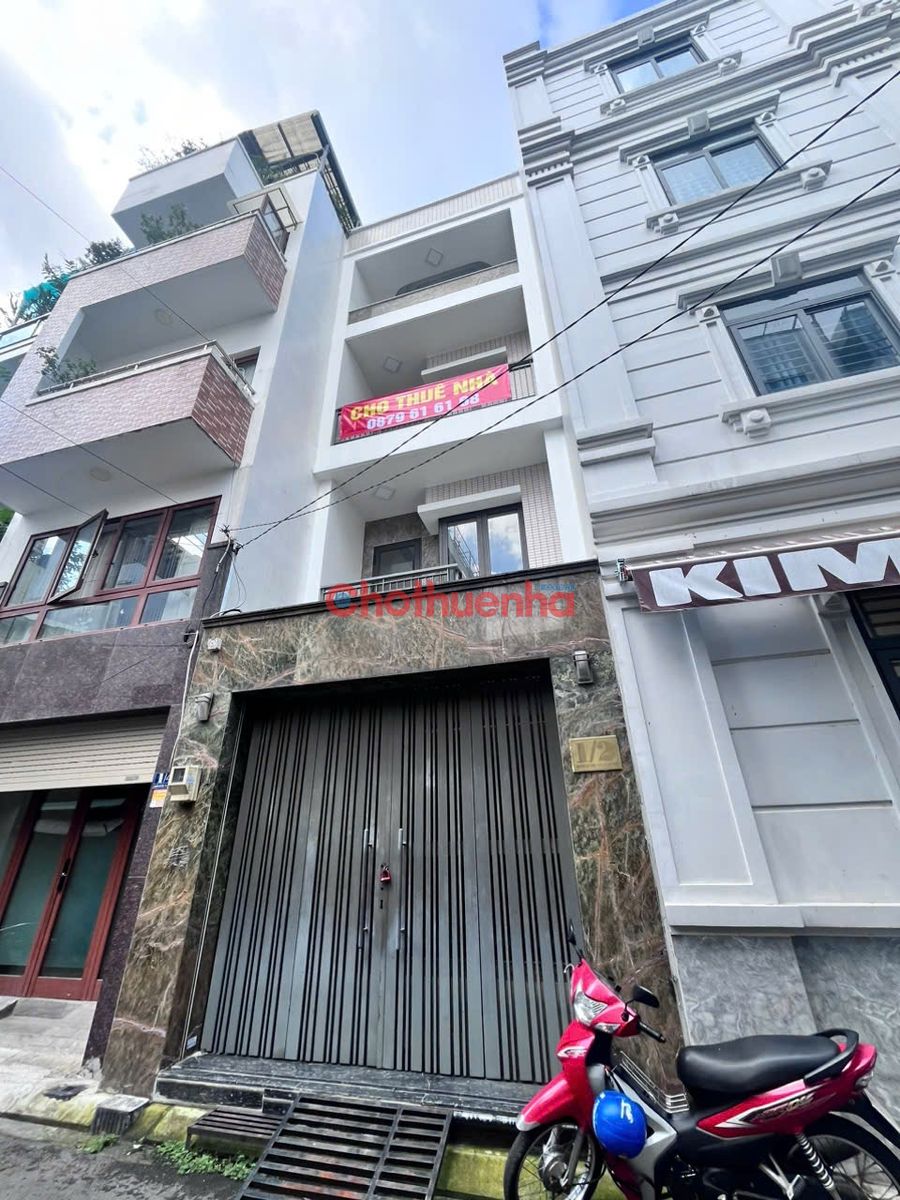 CHO THUÊ NHÀ MỚI XÂY KHU SÂN BAY - PHƯỜNG 4, TÂN BÌNH, 4x20m, 5 tầng