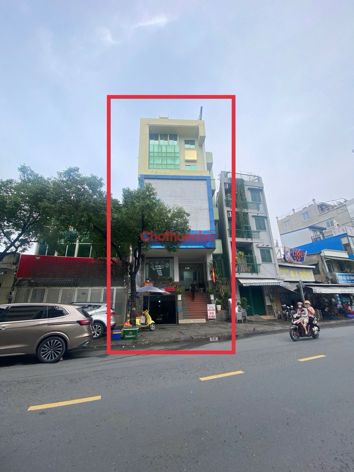 Cho thuê tòa nhà 104A Hoàng hoa thám, phường 7, Bình Thạnh