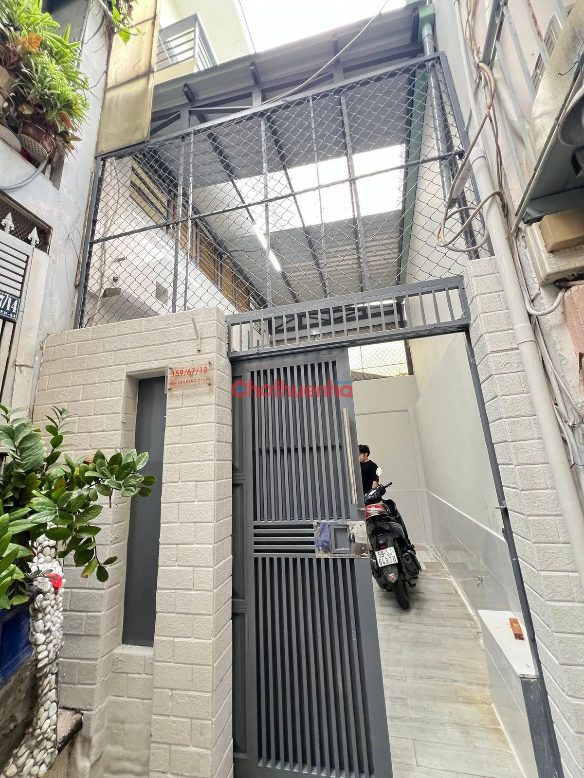 CHO THUÊ NHÀ NGUYÊN CĂN Trần Văn Đang, Phường 11, Quận 3. Hướng Đông Nam.