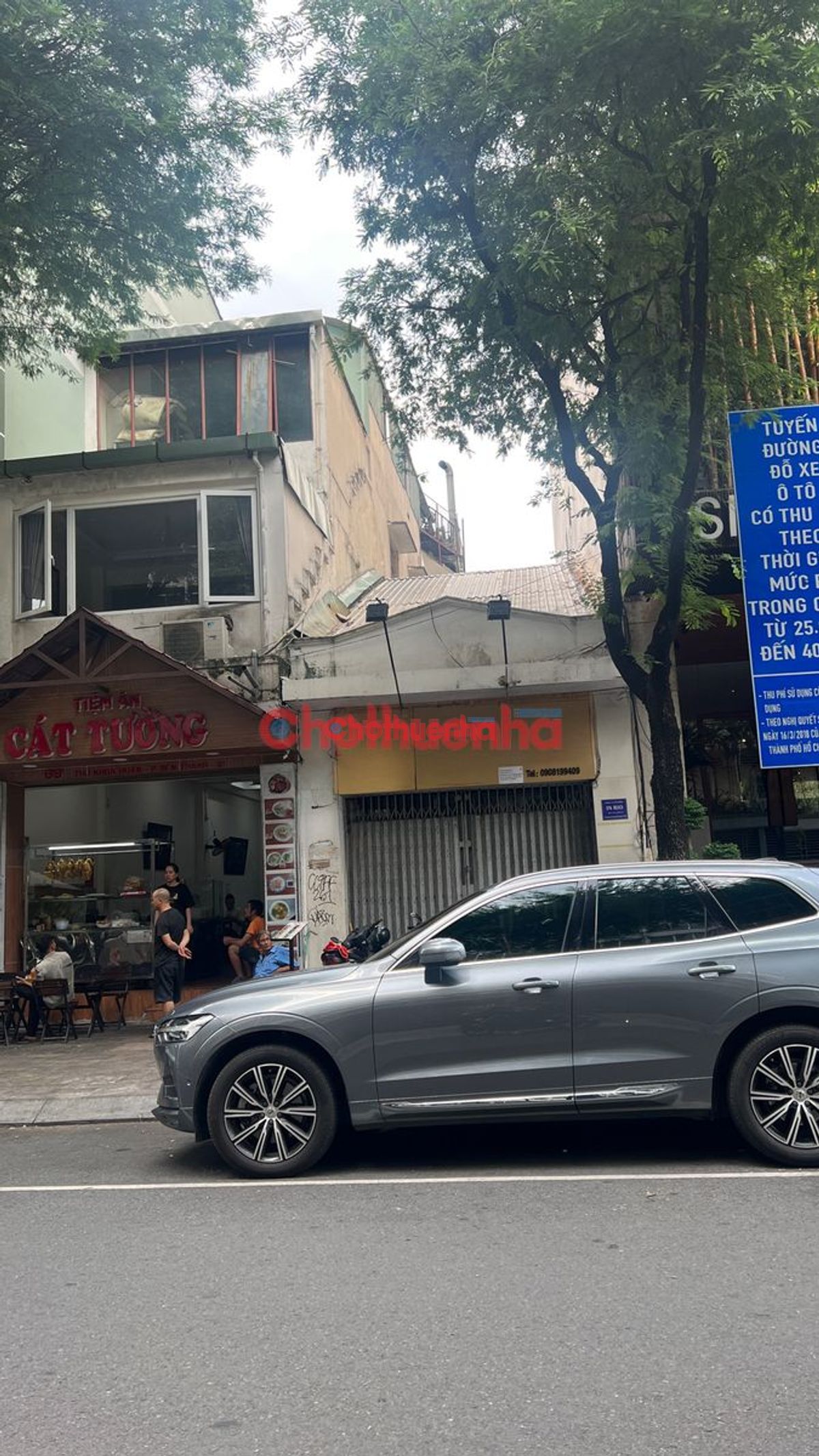 CHO THUÊ NHÀ MẶT TIỀN ĐƯỜNG THỦ KHOA HUÂN, BẾN THÀNH 