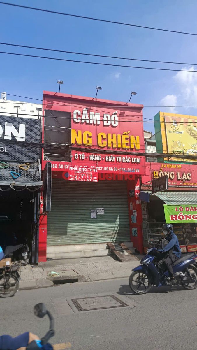 CHO THUÊ NHÀ MẶT TIỀN ĐƯỜNG ÂU CƠ. DIỆN TÍCH 5 x 25M, KINH DOANH ĐA NGÀNH
