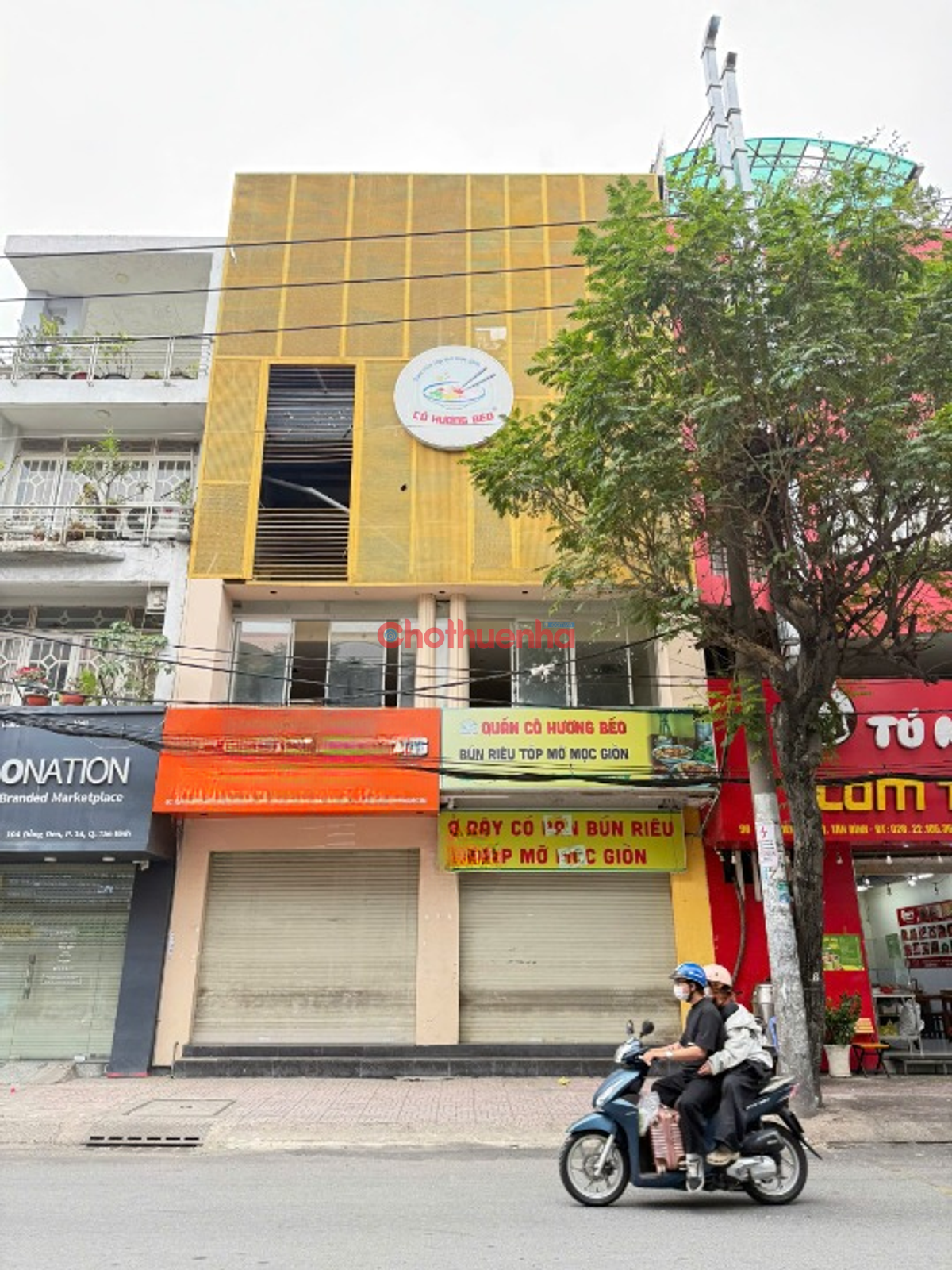 CHO THUÊ NHÀ MẶT TIỀN KHU BÀU CÁT, TÂN BÌNH. NGANG 8M. F&B, ĂN UỐNG, SHOWROOM