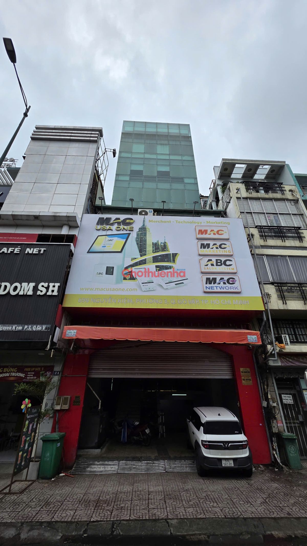 CHO THUÊ TÒA NHÀ 699 NGUYỄN KIỆM GẦN SÂN BAY TÂN SƠN NHẤT 