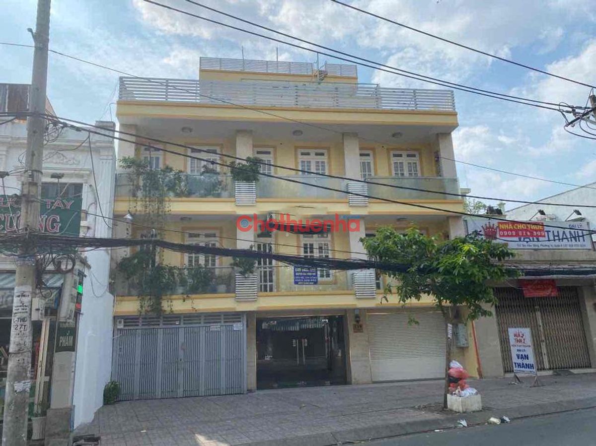 CHO THUÊ TÒA NHÀ TÂN HÒA ĐÔNG – QUẬN 6, 8x20m, KD Tự Do