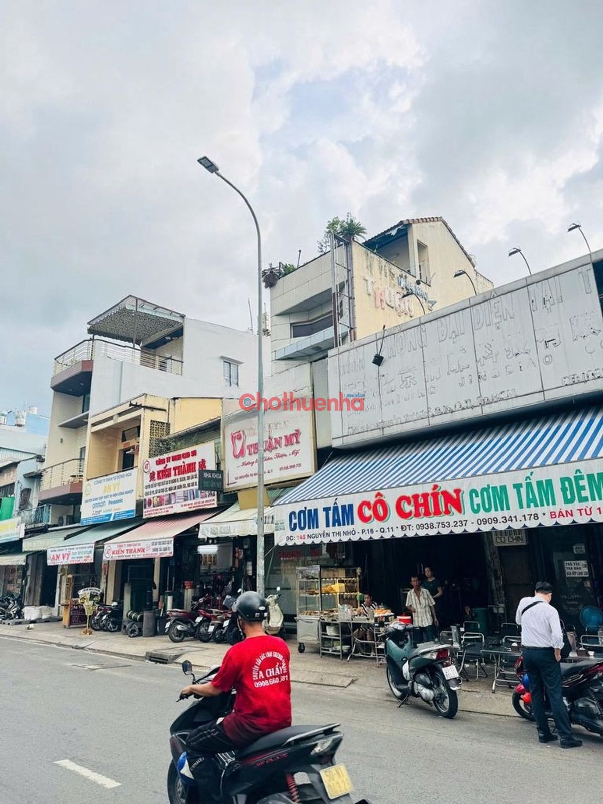 Cho thuê nhà dùng kinh doanh, mặt tiền đường Nguyễn Thị Nhỏ, Phường 16, Quận 11