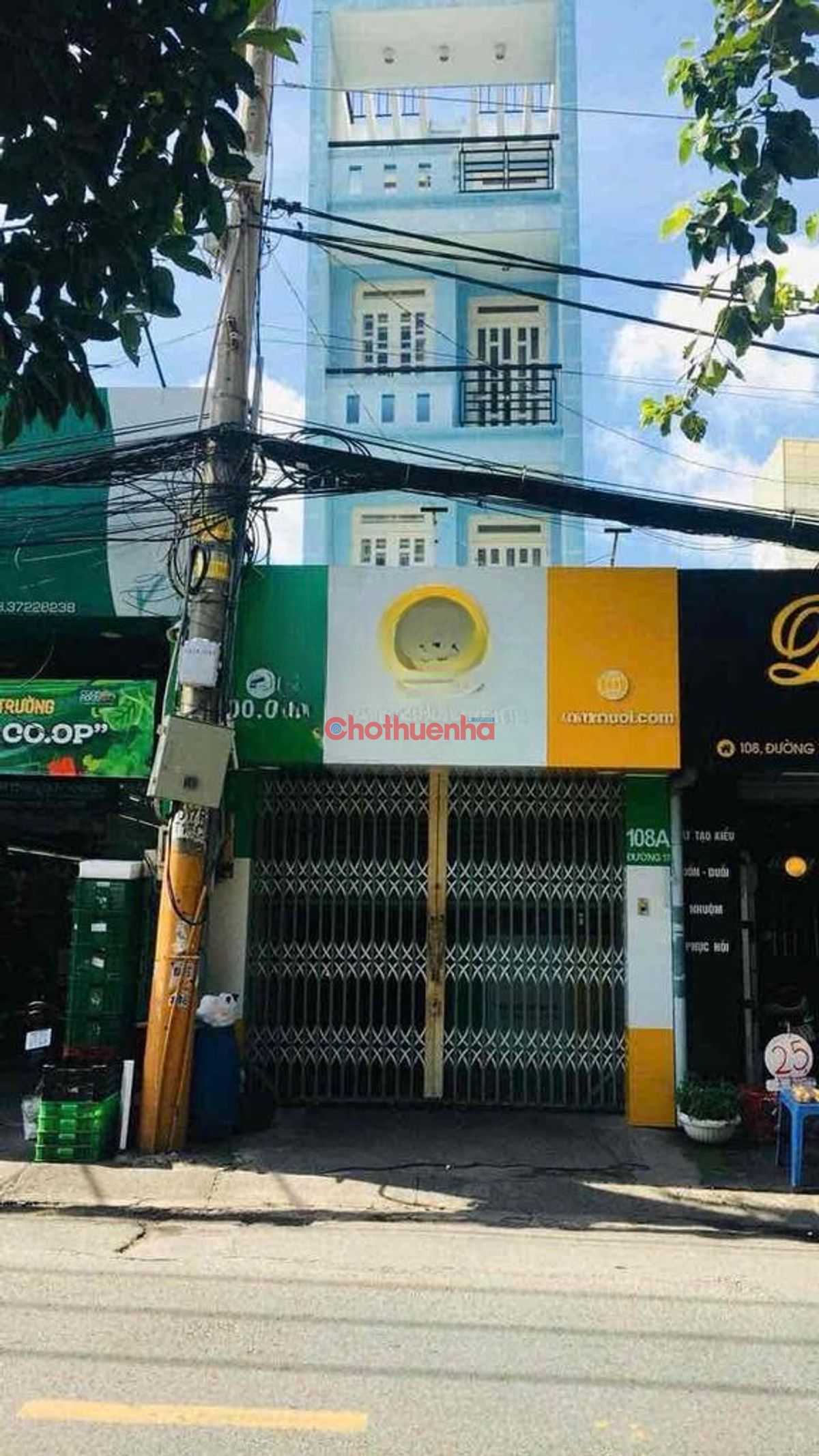 CHO THUÊ NHÀ NGUYÊN CĂN MẶT TIỀN ĐƯỜNG SỐ 17 – PHƯỜNG LINH CHIỂU, TP. THỦ ĐỨC