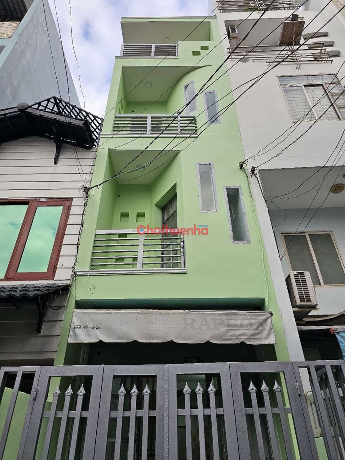 Cho thuê Nhà Nguyên Căn Tân Trang, P9, Mới Sửa, Đường Rộng 6m Tân Bình, 3x15m, 5 Tầng