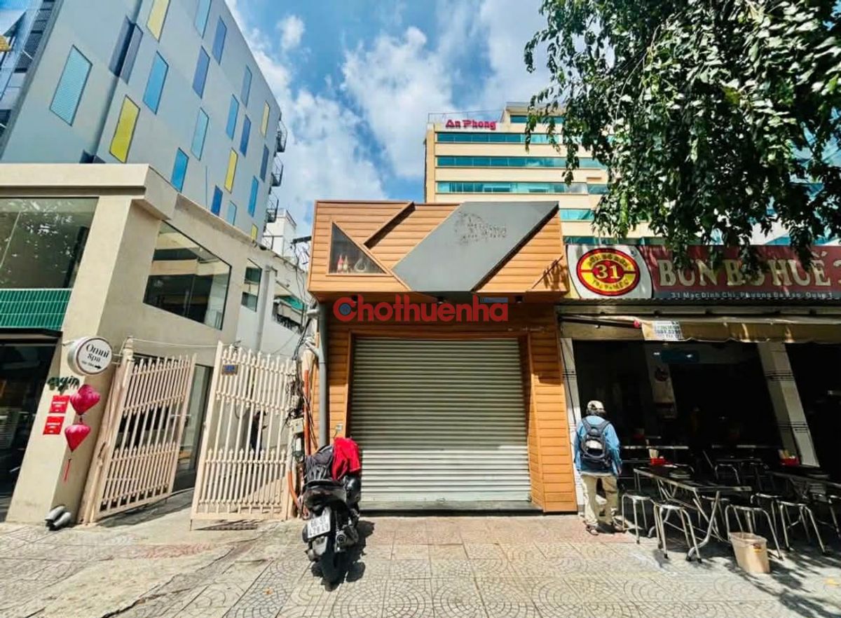 Cho thuê nhà góc 2 mặt tiền đường Mạc Đĩnh Chi, Phường Đa Kao, Quận 1