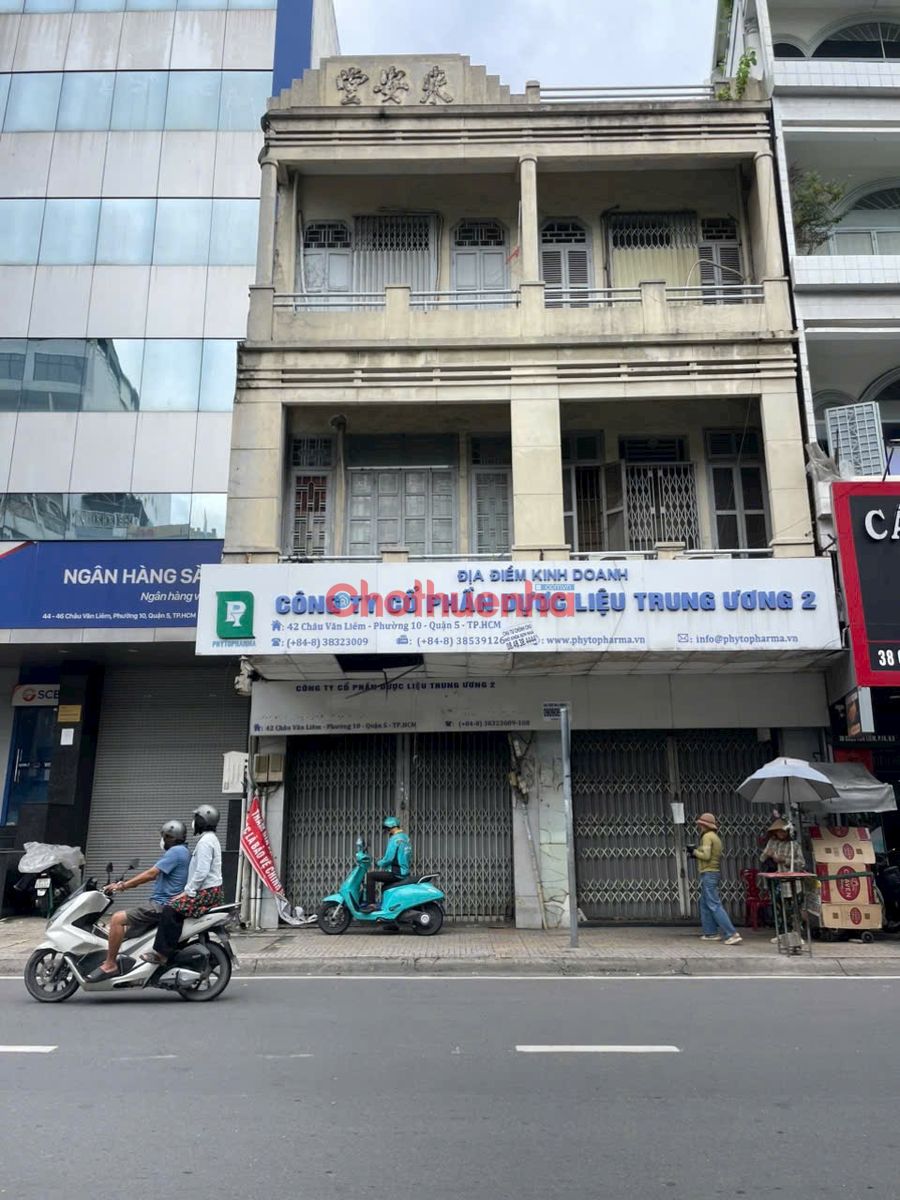 CHO THUÊ NHÀ MẶT TIỀN CHÂU VĂN LIÊM, PHƯỜNG 14, QUẬN 5