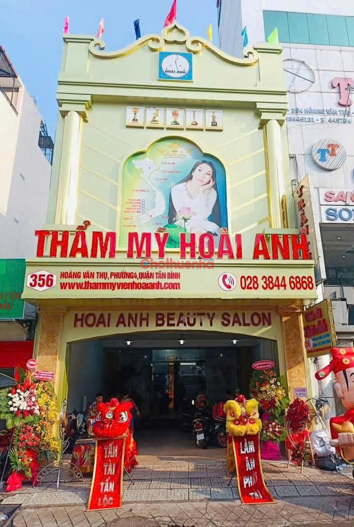 CHO THUÊ NHÀ MẶT TIỀN ĐƯỜNG HOÀNG VĂN THỤ – PHƯỜNG 4 – TÂN BÌNH – 8X18M – CÓ THANG MÁY