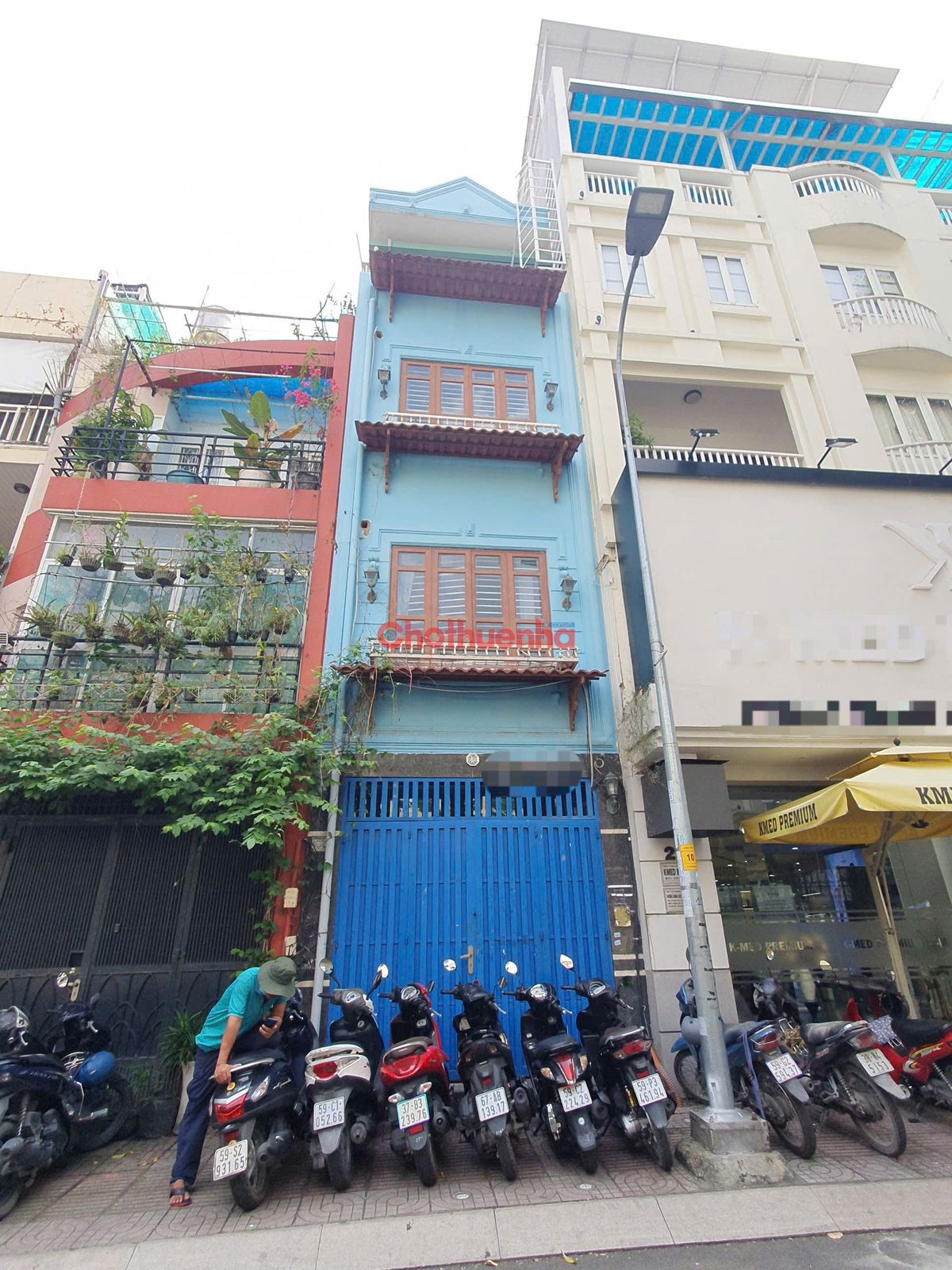 Cho thuê nhà mặt tiền Hồ Xuân Hương, P6, Quận 3, 3.5x17m, 4 Tầng