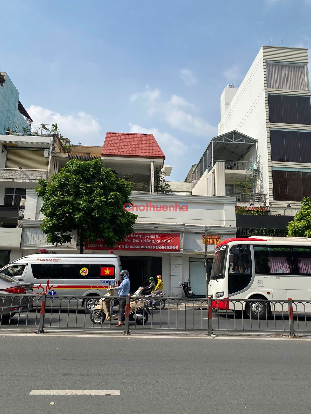 Cho thuê nhà nguyên căn dài hai mặt địa chỉ trên trục đường 3/2,Quận 10 