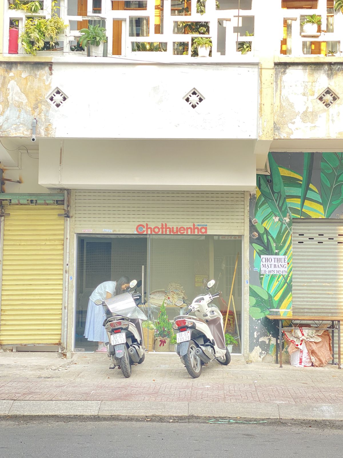 CHO THUÊ MẶT BẰNG TRỆT KIOT CHUNG CƯ NGUYỄN THÔNG – PHƯỜNG 9, QUẬN 3